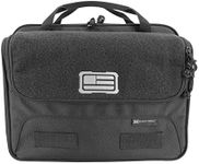 Evolution Outdoor Tactical XL Double Pistol Case - 13" in, 1680D Tactical Series, Tactical Gear, Soft Gun Case, Black Firearm Case, 2 Pistol Handgun Case