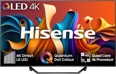 Hisense 55" 4K QLED Smart TV – Ultra HD HDR Display