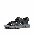 Columbia Unisex Kids Kids Techsun Vent sports sandals, Black (Y Black x Columbia Grey), 5 UK