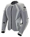 Joe Rocket Cleo Elite Women's Mesh Motorcycle Jacket (Silver, 1 Diva)