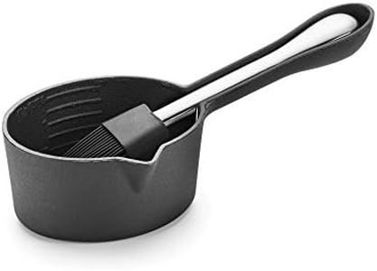 Outset Q173 Brush, Cast Iron Sauce Pot