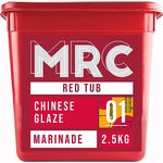 MRC Chinese Glaze 2.5kg – Chinese Seasoning for Meat & Vegetables – Ideal Chinese Marinade for BBQs – Star Anise, Ginger & Cinnamon Spices (Packing May Vary)