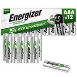 Energizer AAA Rechargeable Batteries Pack, Recharge Power Plus, 12 Pack