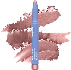 ALLEYOOP 11th Hour Waterproof Cream Eyeshadow Stick – Long-Lasting Eye Shadow Pencil & Eyeliner, Cream to Powder Stick & Highlighter – Smudge-Proof Eyeshadow Shimmer, Rose Shimmer