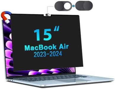Magnetic Privacy Screen Protector for MacBook Air 15 Inch (2023-2026,M2-M5)