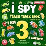 I spy garbage & trash truck book fo