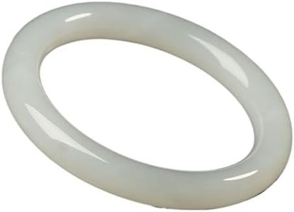 Bracelets Jewelry Gifts Attract Wealth and Good Luck 天然和田玉 Wealth Green Hetian jade Bracelet Spiritual Gift 手镯 Fengshui Natural Jade Bangle Bracelet For Women 女新疆晴水玉镯子 H-382