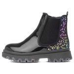 Walkright Ella Kids Black Leopard Print Boot - Size 9 Child UK - Black