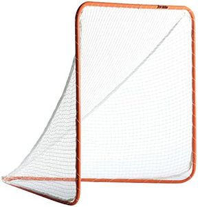 Franklin Sports Backyard Lacrosse Goal - Kids Lacrosse Training Net - Lacrosse Training Equipment - Perfect for Youth Training - 72" x 72", Orange