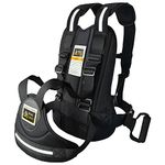 Jolik Child Motorcycle Harness Adjustable with Two Handles, Breathable Material in Black