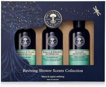 Neal’s Yard Remedies Reviving Shower Scents Collection Gift Set | Uplifting Shower Gels With Organic Essential Oils | Vegan Shower Gels Made With Organic Ingredients