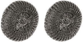 Outset Grill Scrubber, Set of 2 Mesh Scrubber Replacement Heads