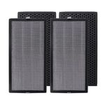 PUREBURG Replacecment True HEPA Filter Set Compatible with Kenmore SMART 2300e Series Air Purifier PM2010, Part No. KF465, H13 3-Stage Filtration Activated carbon Air Clean Dust VOCs,2 Set (4 Filters)