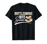 Rattle Rattlesnake Bite Survivor Funny Herpetology Zoology T-Shirt