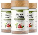 Snap Supplements Heart Health Supplements and Blood Circulation Supplements, 270 Capsules