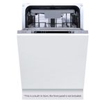 Hisense HV523E15UK 10 Places Slimline Fully Integrated Dishwasher White with 30 Minutes Quick Wash [Energy Class E]