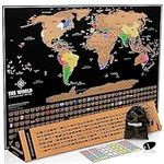 Landmass Deluxe 17x24 Scratch Off W