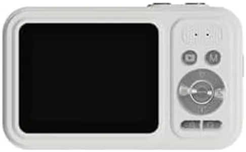 Digital Camera for Kids, WITYEAH 48MP FHD 1080P Point and Shoot Digital Cameras with 16X Zoom Anti-Shake, Compact Portable Cameras for Photography, for Boys Girls Teens Beginners,White