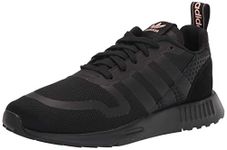 adidas Originals Women's Smooth Runner Sneaker, Black/Black/Black, 7 M US