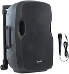 Gemini Sound AS-12TOGO: Vibrant 12-Inch Woofer, Long-Lasting Battery, Portable Bluetooth Speaker System, 1500W Dynamic Sound for Parties & Karaoke, FM Radio, User-Friendly for Music Lovers