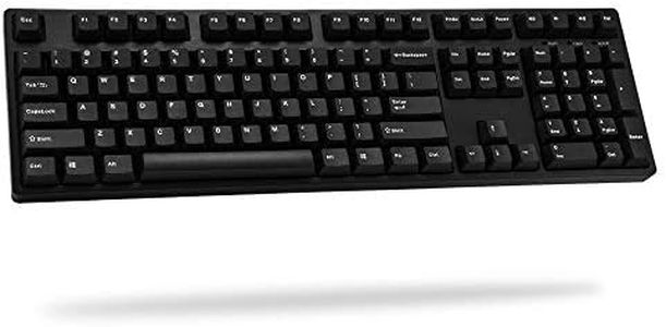 ikbc CD108 V2 Mechanical Keyboard, Cherry MX Silent Red Switch, Full Size with Mistel PBT Keycaps, Windows/Mac