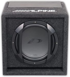 Alpine 8" Subwoofer – SWE-815 Compact Car Audio Bass Speaker