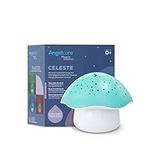 Angelcare Magical Dreams Celeste the Musical Mushroom Projector, sleep soother with a lullaby, white noises and 3-night light colour options