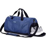 Gym Bag with Shoes Compartment and Wet Pocket,Sports Duffel Bag for Yoga/Swim,Travel Duffle Bag for Men and Women