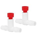 Aquarium Protein Skimmer Air Valve, 2PCS Plastic Fine Adjustment Protein Separator Air Valve Protein Skimmer Accessories Universal For MS Protein Separator