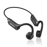 CXK Bone Conduction Headphones, Bluetooth 5.3 Open Ear Headphones with Mic, 8Hrs Playtime Bluetooth Headphones, IPX6 Waterproof Sports Headset for Running, Cycling, Walking