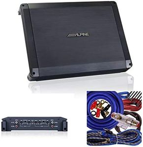 Alpine PK BBX-F1200 BBX Series 600W 2-ohm Stable 4 Channel Class-A/B Amplifier w/Amp Kit