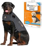 Thundershirts Dog Calming and Anxiety Jacket, XXL 38"-50", Heather Grey