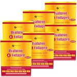 FINE Japan Hyaluronic & Collagen + Ubiquinol (210g x Approx. 30-Day Course x 6-Packs Set) Vinyl Bag Type