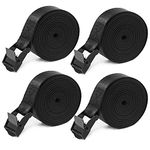 Newthinking 4 Pack Tie Down Straps, Heavy Duty Lashing Straps Tensioning Belts with Adjustable Cam Buckle for Car Luggage and Garden Tent Bundled Fixed, 2.5CM*2M