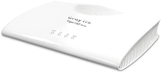 DrayTek Vigor 166, G.fast & VDSL2 Modem, IPv6 and IPv4, 2 Gigabit LAN Ports, Compatible With IPTV (Sky), Wall Or Shelf Mountable