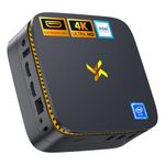 Huidun H30 Mini PC Intel Twin Lake N150, Micro PC Windows 11 pro 16GB 512GB SSD, Mini Desktop Computers Support 4K HDMI Display, WiFi 5.0/USB3.0/BT4.2/VESA Mount for Office, Home, Business