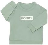 Bonds Baby Tech Sweats Pullover, Misty Sage (1 Pack), 1 (12-18 Months)