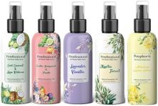 Pewfessional poop spray for toilet, pre poo toilet bathroom odor eliminator and air freshener, 2.5 Ounce, 5 bottles Travel Size