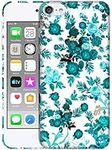 Glisten - Floral Teal Design Printed Case for iPod Touch 5