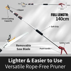 FLORA GUARD Extendable Tree Pruner – Telescopic Garden Tool