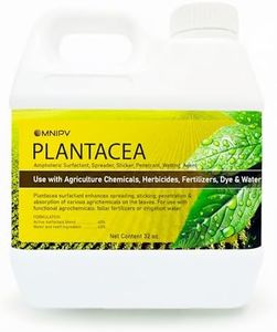 Plantacea, Concentrated NPE & Silicon Free Amphoteric Spray Boost Surfactant. 32oz Spreader, Sticker, Penetrant & Wetting Agent to Improve Argichemical, Fertilizer, Herbicide Coverage And Penetration.