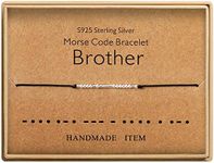 KGBNCIE Morse Code Bracelet Brother