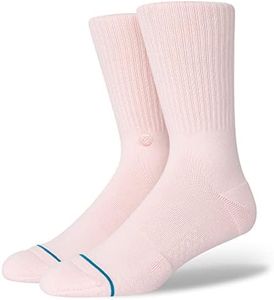 Stance Crew Sock - Icon (Pink, Large)