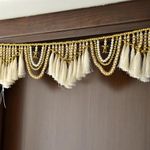 CraftVatika Toran for Door Entrance,Main Door, Mandir Bandhanwar for Home, Diwali Decoration Item Door Hanging Toranam for Pooja Room (Style2)