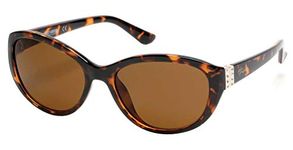 Harley-Davidson Women's Glam Sunglasses, Brown, 56-18-135