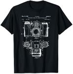 Photography Lover Gift T-Shirt Camera Vintage Patent Print T-Shirt