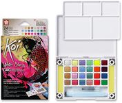 Sakura Pocket Set Koi Watercolor Kit, 24 Colors Count