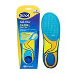 Scholl GelActiv Casual Insoles for Men, All Day Comfortable Feet, Memory Foam Cushioning and GelWave Technology, UK Size 7-12