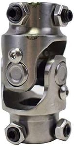 A-Team Performance Universal U-Joint Steering Shaft - Enhanced Steering - Robust Yokes - 1" DD To 3/4" DD Size - Stainless Steel - Lasts Longer Than Stock - Perfect For Off Road