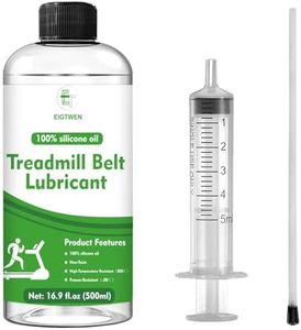 EIGTWEN 500ml Treadmill Lubricant for Belt, 100% Silicone Treadmill Oil, High Temperature Resistant Stable Treadmill Belt Lubricant, Treadmill Lube Suitable for Most Types of Treadmills